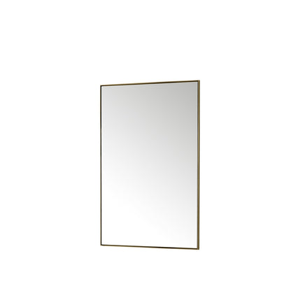 James Martin Rohe 26" Mirror, Champagne Brass