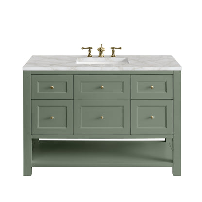 James Martin Breckenridge 48" Single Bathroom Vanity, Smokey Celadon