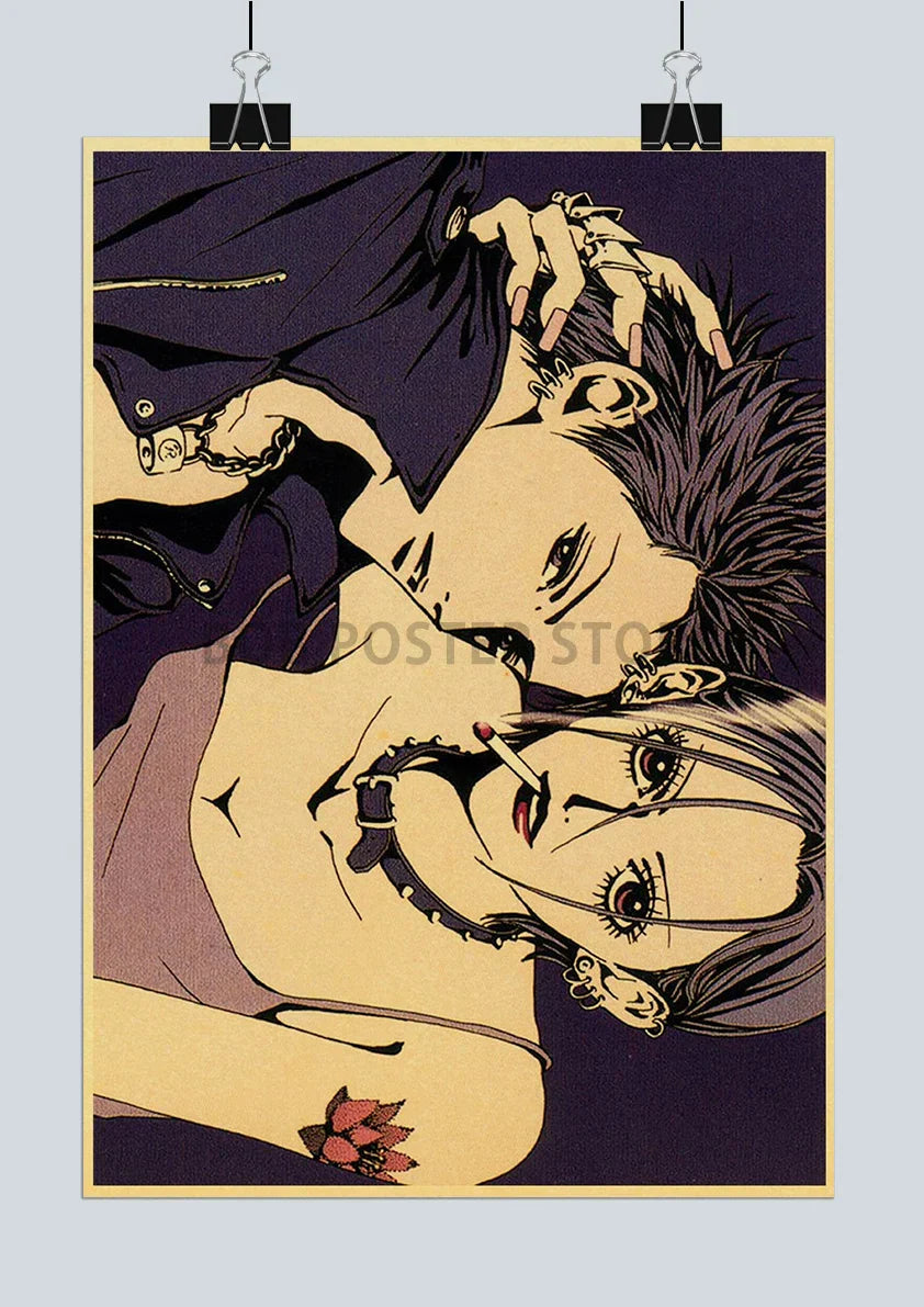DecorBites™ "NANA Anime Posters 2021 Retro Style Decor"