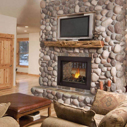 Napoleon Ascent Multi-View 3-Sided Glass Ember Bed Direct Vent Natural Gas Fireplace, 43" [BHD4PGN] (SAK62815)