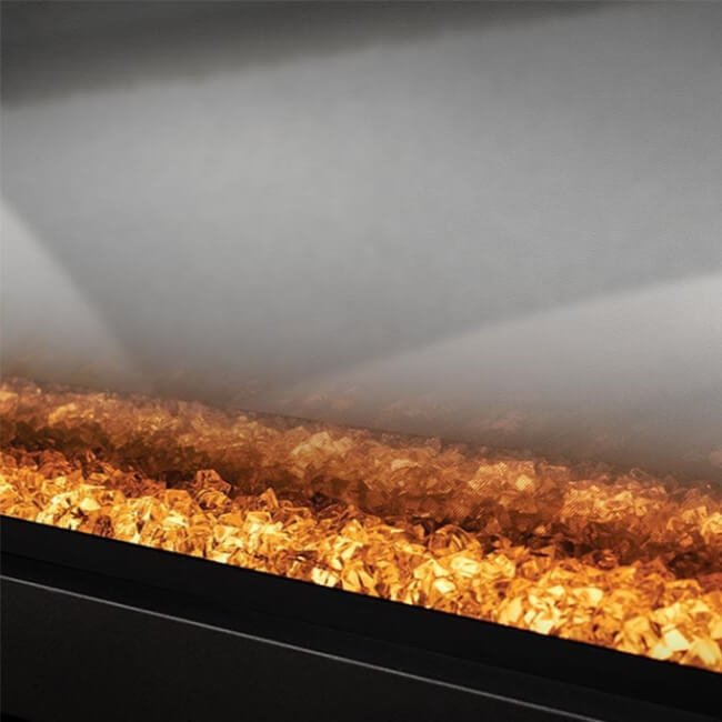 Napoleon Clearion Elite 60 Fully Recessed See Thru Wall Mounted Electric Fireplace, 60" [NEFBD60HE] (SAK31716)