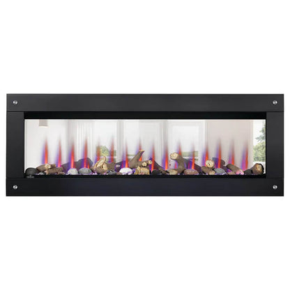 Napoleon Clearion Elite 60 Fully Recessed See Thru Wall Mounted Electric Fireplace, 60" [NEFBD60HE] (SAK31716)
