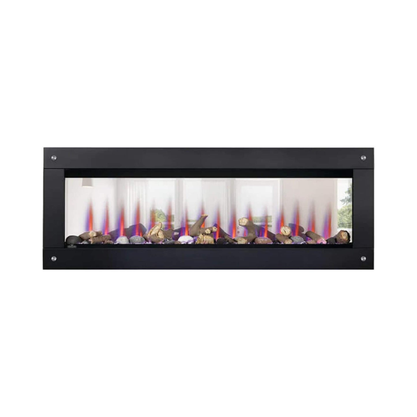 Napoleon Clearion Elite 60-Inch Fully Recessed See Thru Wall Mounted Electric Fireplace [NEFBD60HE] (SAK31716)