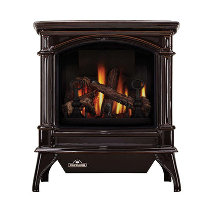 Napoleon Knightsbridge 60 Majolica Brown 27-Inch Natural Gas Stove With Flame And Heat Adjustment [GDS60-1NNSB] (SAK14738)