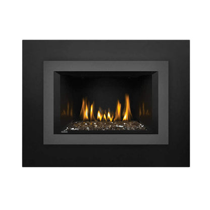 Napoleon Oakville 3 Glass Direct Vent Electronic Ignition Natural Gas Fireplace Insert, 28" [GDIG3N] (SAK29675)