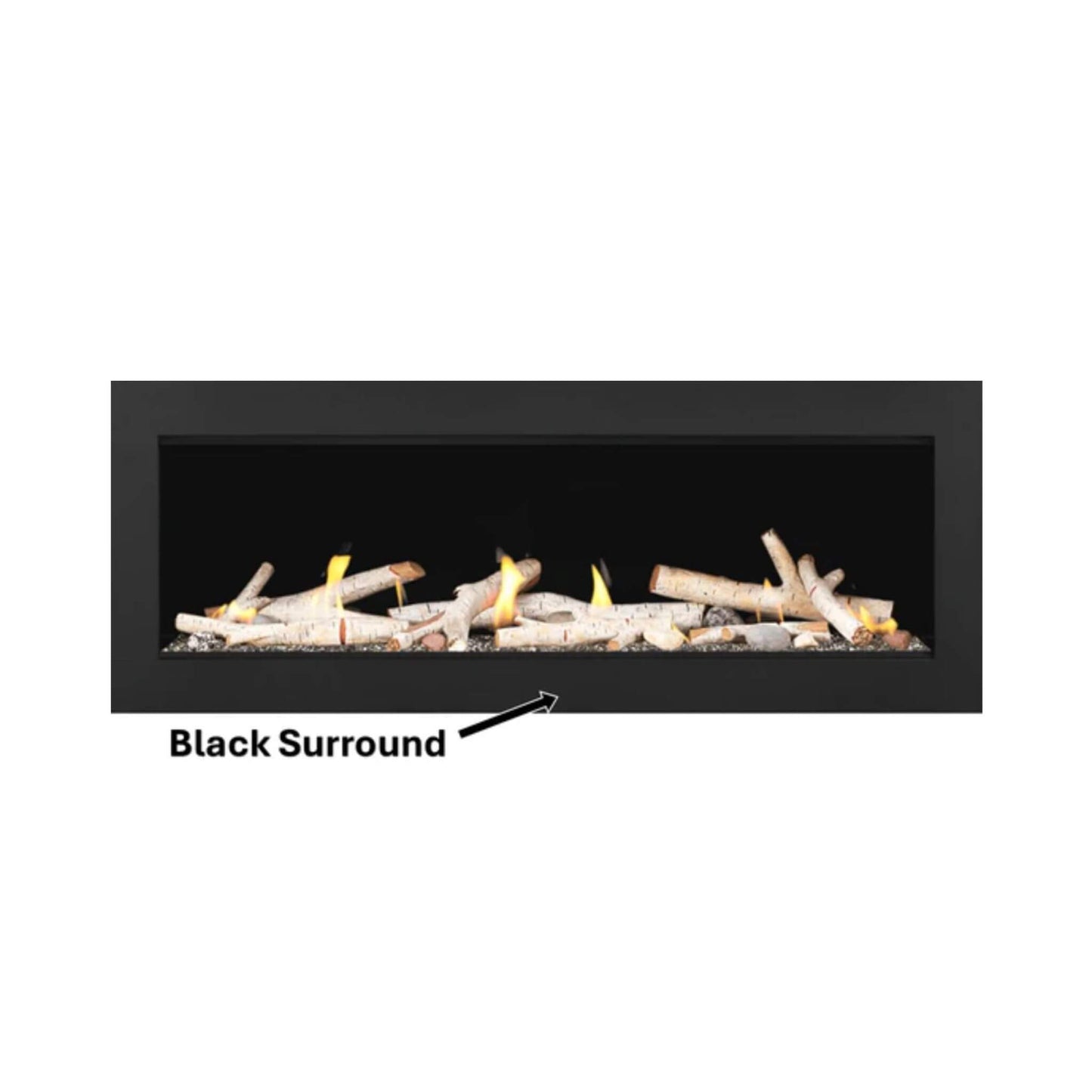 Napoleon Vector 50 Single-Sided 65-Inch Direct Vent Electronic Natural Gas Fireplace With Night Light System [LV50N-2] (SAK29481)