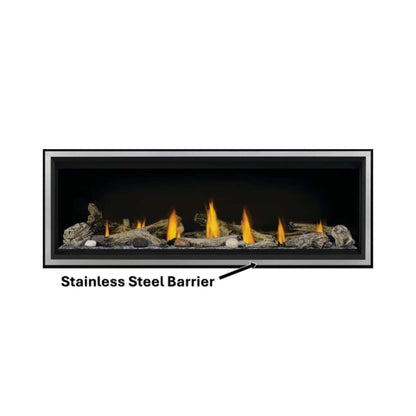 Napoleon Vector 50 Single-Sided 65-Inch Direct Vent Electronic Natural Gas Fireplace With Night Light System [LV50N-2] (SAK29481)