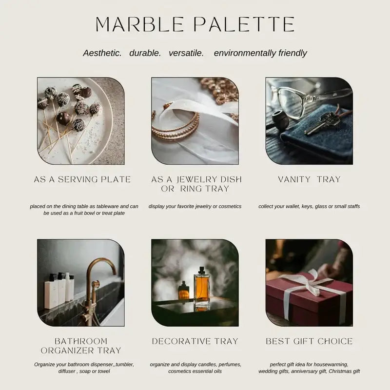 Natural beige travertine marble plate kitchen and bathroom tray