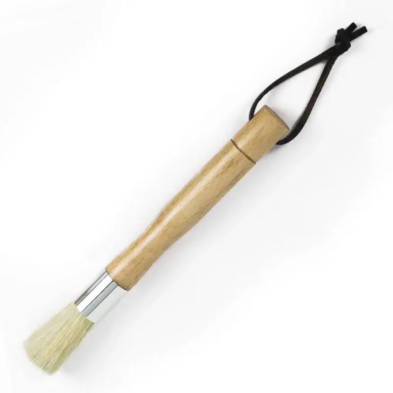 Natural wood coffee grinder cleaner brush kitchen tool