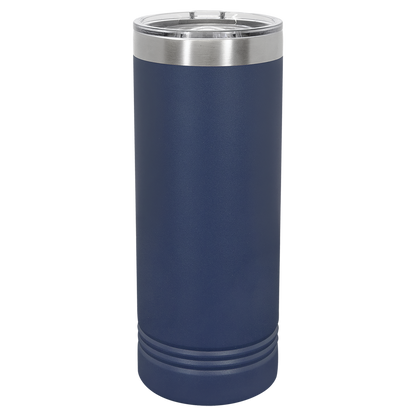 Skinny Tumbler with Slider Lid | 22 oz | Multiple Colors | Customizable | RCK Creations & More