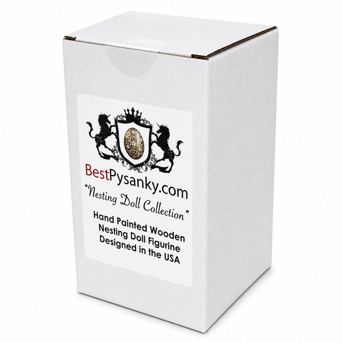 Set of 5 Nativity Scene Set Wooden Nesting Dolls 5.75 Inches
