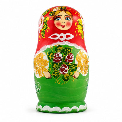 Set of 5 Olga Nesting Dolls 6.5 Inches