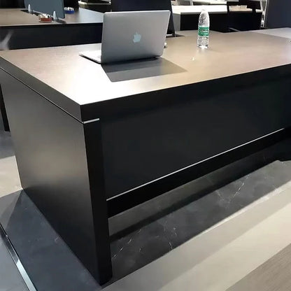 Danton · Modern L-Shaped Executive Desk