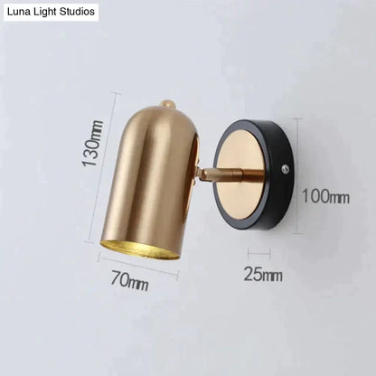DecorBites™ Nell  Industrial LED Wall Sconce