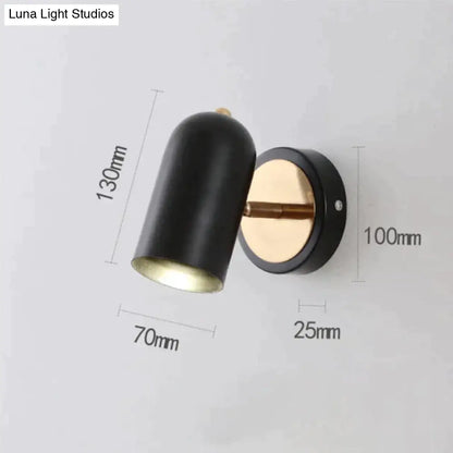 DecorBites™ Nell  Industrial LED Wall Sconce