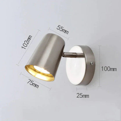 DecorBites™ Nell  Industrial LED Wall Sconce