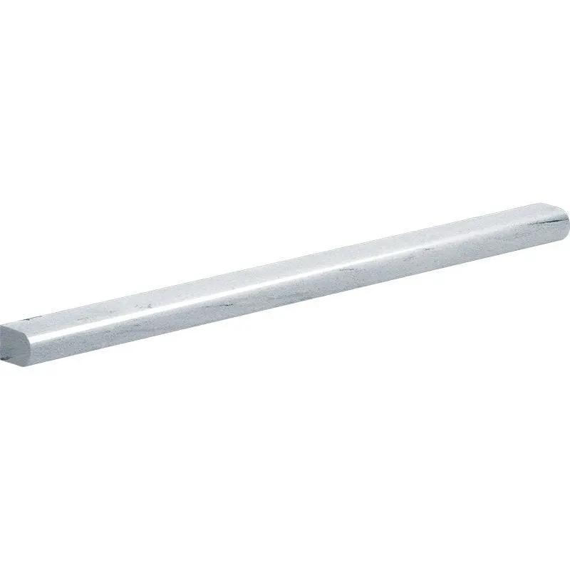 Abyssal Pearl Honed Pencil Liner Marble Moldings 1/2x12
