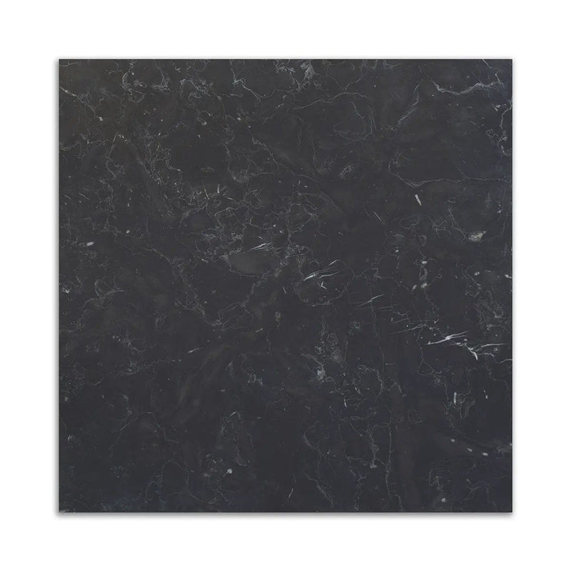 Nero Marquina Premium Honed Marble Tiles 12x12