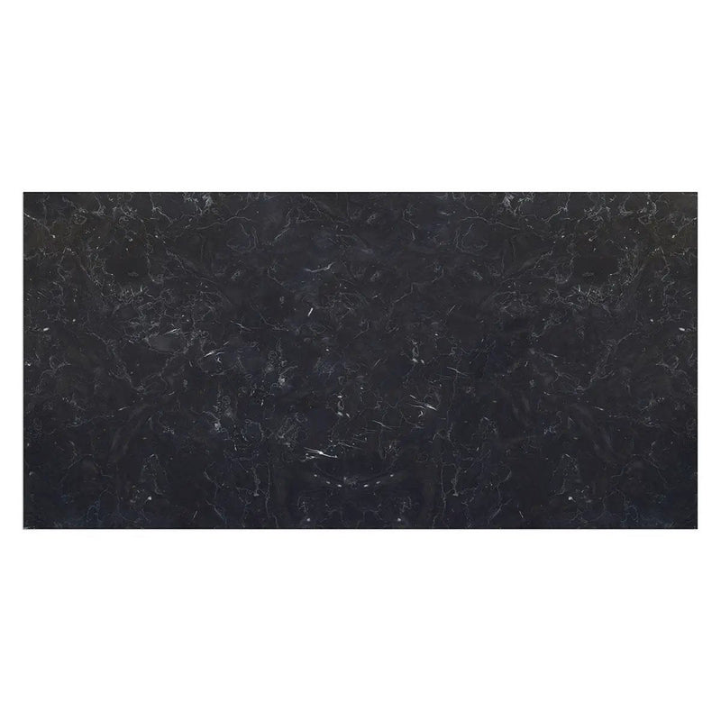 Nero Marquina Premium Honed Marble Tiles 12x24