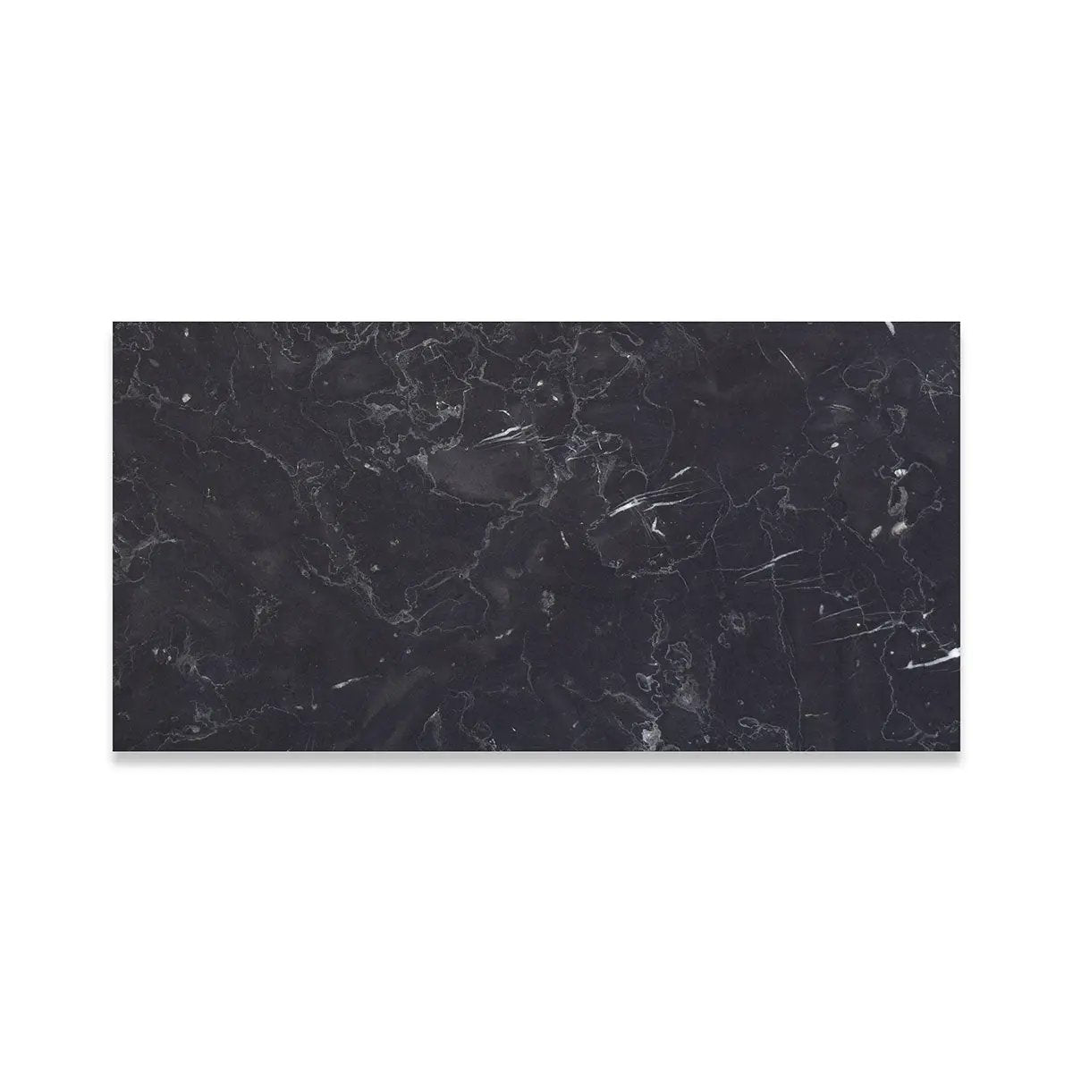 Nero Marquina Premium Honed Marble Tiles 3x6