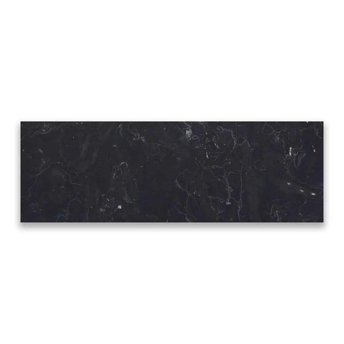 Nero Marquina Premium Polished Marble Tiles 4x12