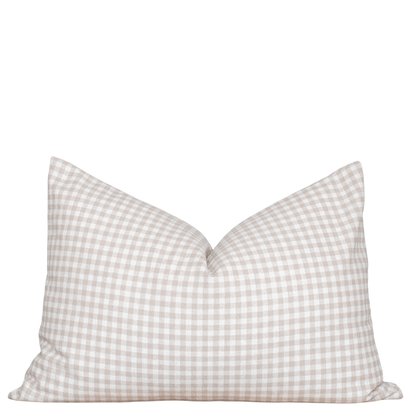 Catalina Pillow Cover | Light Brown | Lumbar