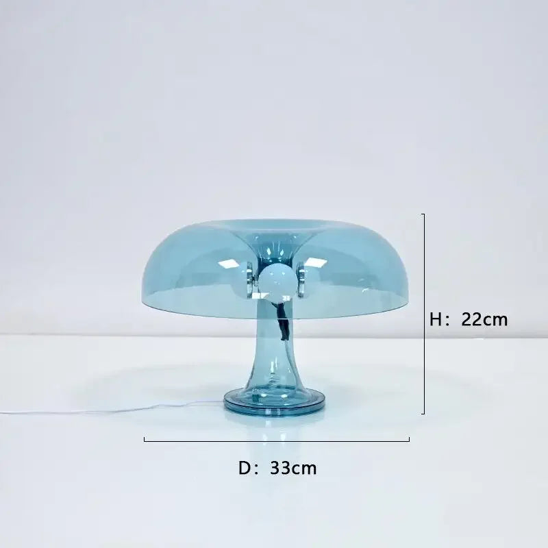 DecorBites™ New Led Mushroom Table Lamp for Hotel Bedroom Bedside Living Room Decoration Lighting Modern Minimalist Creativity Desk Lights