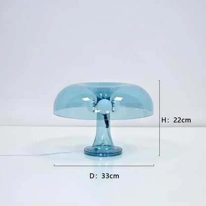 DecorBites™ New Led Mushroom Table Lamp for Hotel Bedroom Bedside Living Room Decoration Lighting Modern Minimalist Creativity Desk Lights