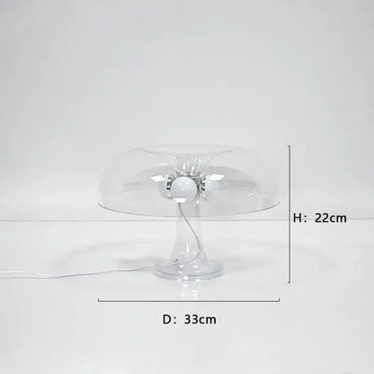 DecorBites™ New Led Mushroom Table Lamp for Hotel Bedroom Bedside Living Room Decoration Lighting Modern Minimalist Creativity Desk Lights