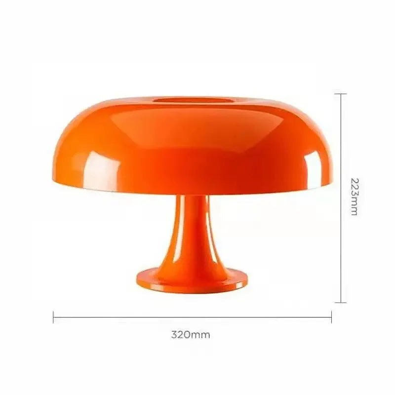 DecorBites™ New Led Mushroom Table Lamp for Hotel Bedroom Bedside Living Room Decoration Lighting Modern Minimalist Creativity Desk Lights