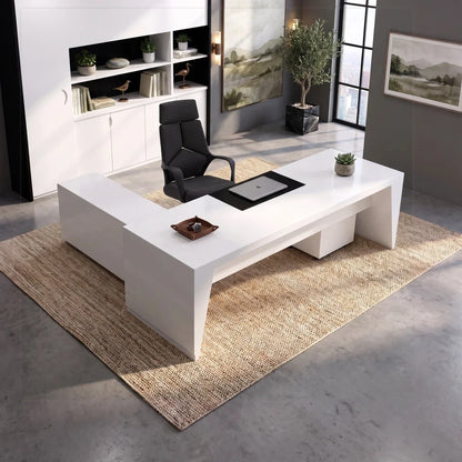 Newton · Executive Desk w/ Mobile Storage