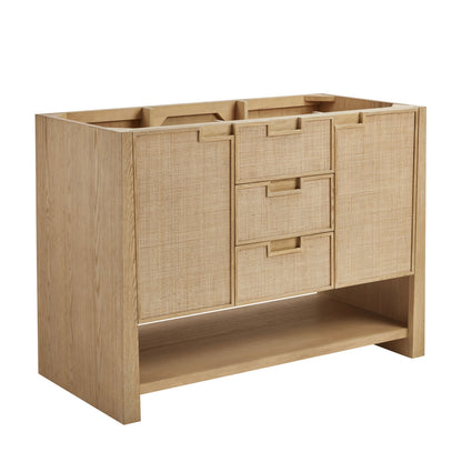 James Martin Solene 48" Single Bathroom Vanity, Seaside Oak