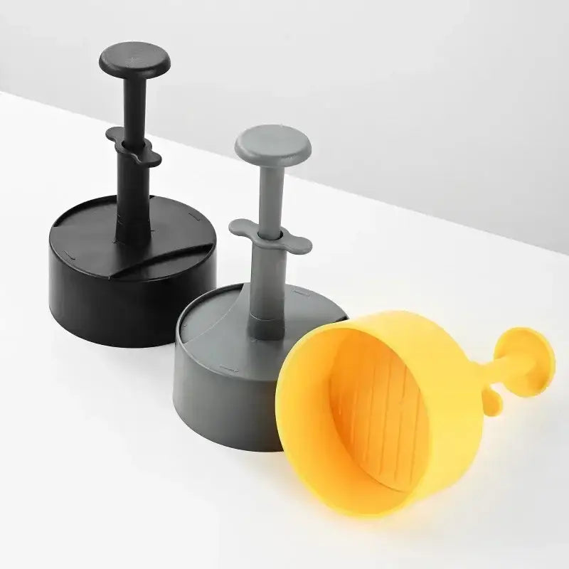 Non-stick pink hamburger meat press kitchen patty maker mold