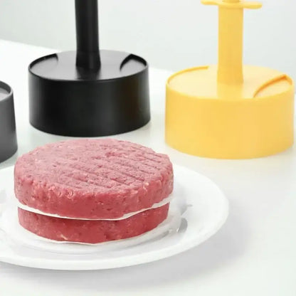 Non-stick pink hamburger meat press kitchen patty maker mold