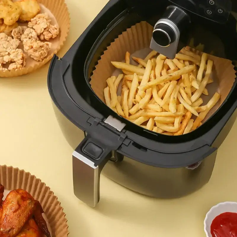 Nonstick parchment paper liners for kitchen air fryer baking