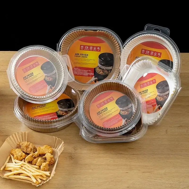 Nonstick parchment paper liners for kitchen air fryer baking
