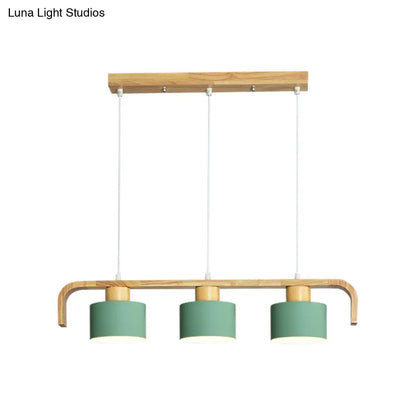 DecorBites™ Nordic 3/4 Head Metal Island Chandelier for Dining Room & Kitchen