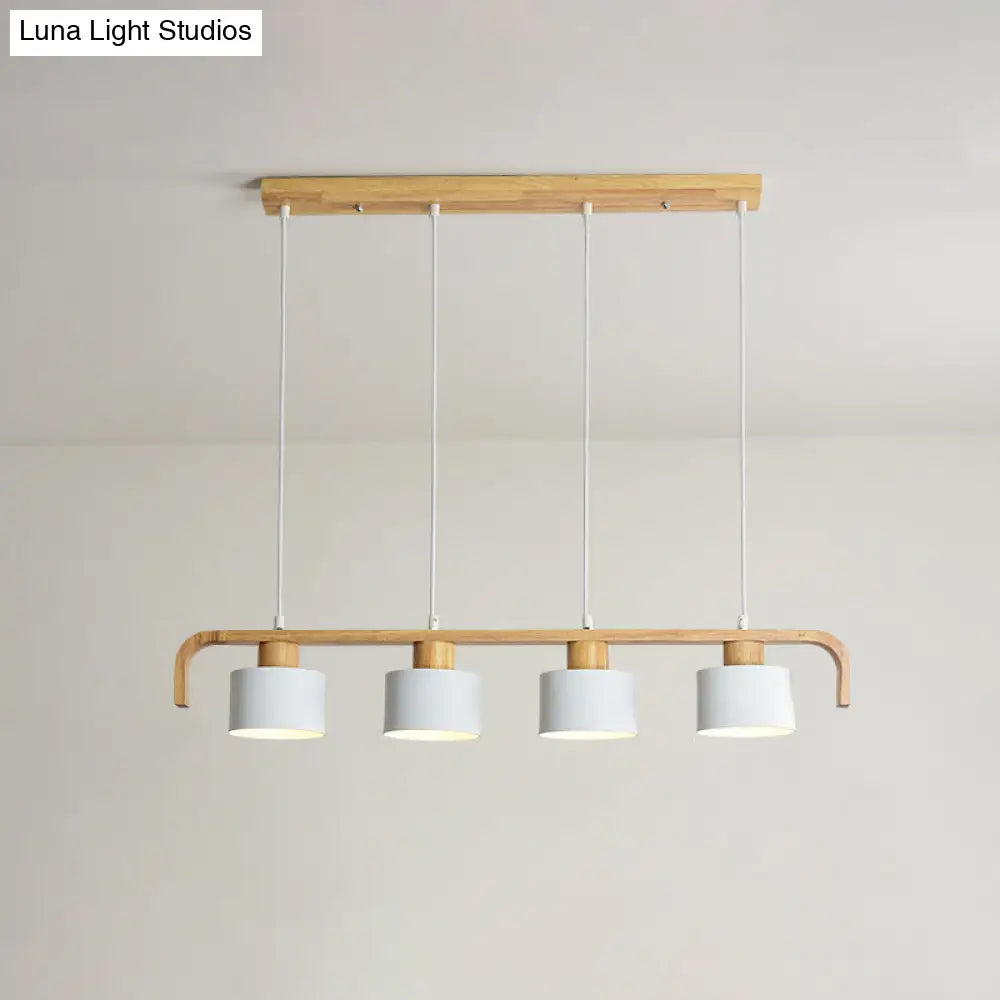 DecorBites™ Nordic 3/4 Head Metal Island Chandelier for Dining Room & Kitchen