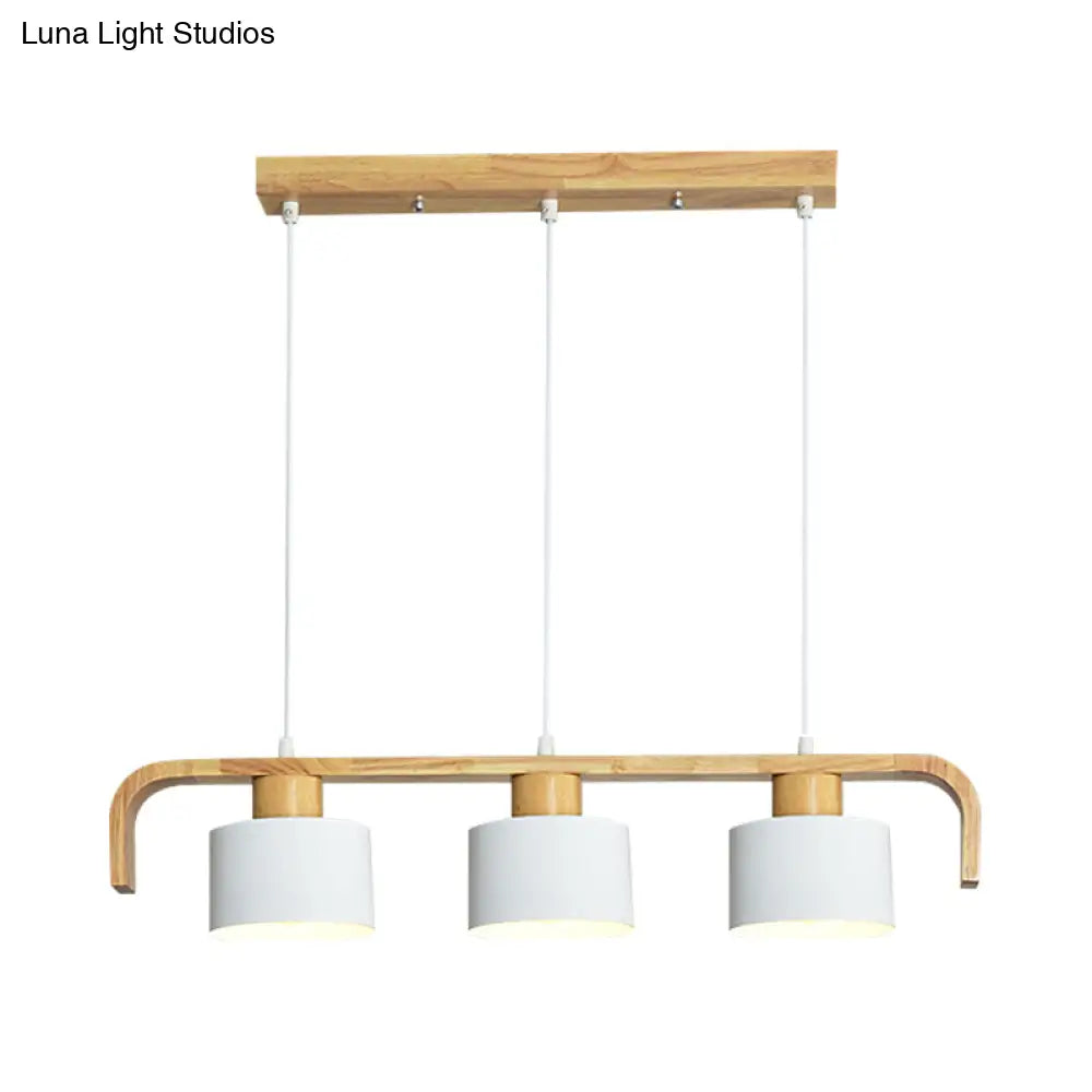 DecorBites™ Nordic 3/4 Head Metal Island Chandelier for Dining Room & Kitchen