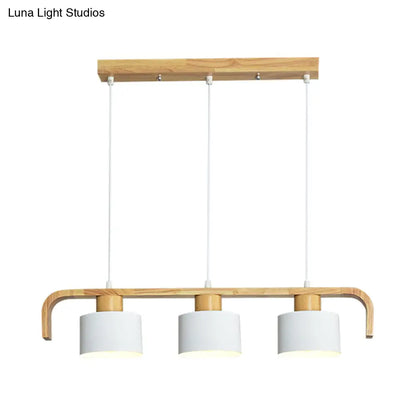 DecorBites™ Nordic 3/4 Head Metal Island Chandelier for Dining Room & Kitchen