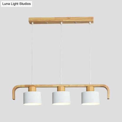 DecorBites™ Nordic 3/4 Head Metal Island Chandelier for Dining Room & Kitchen