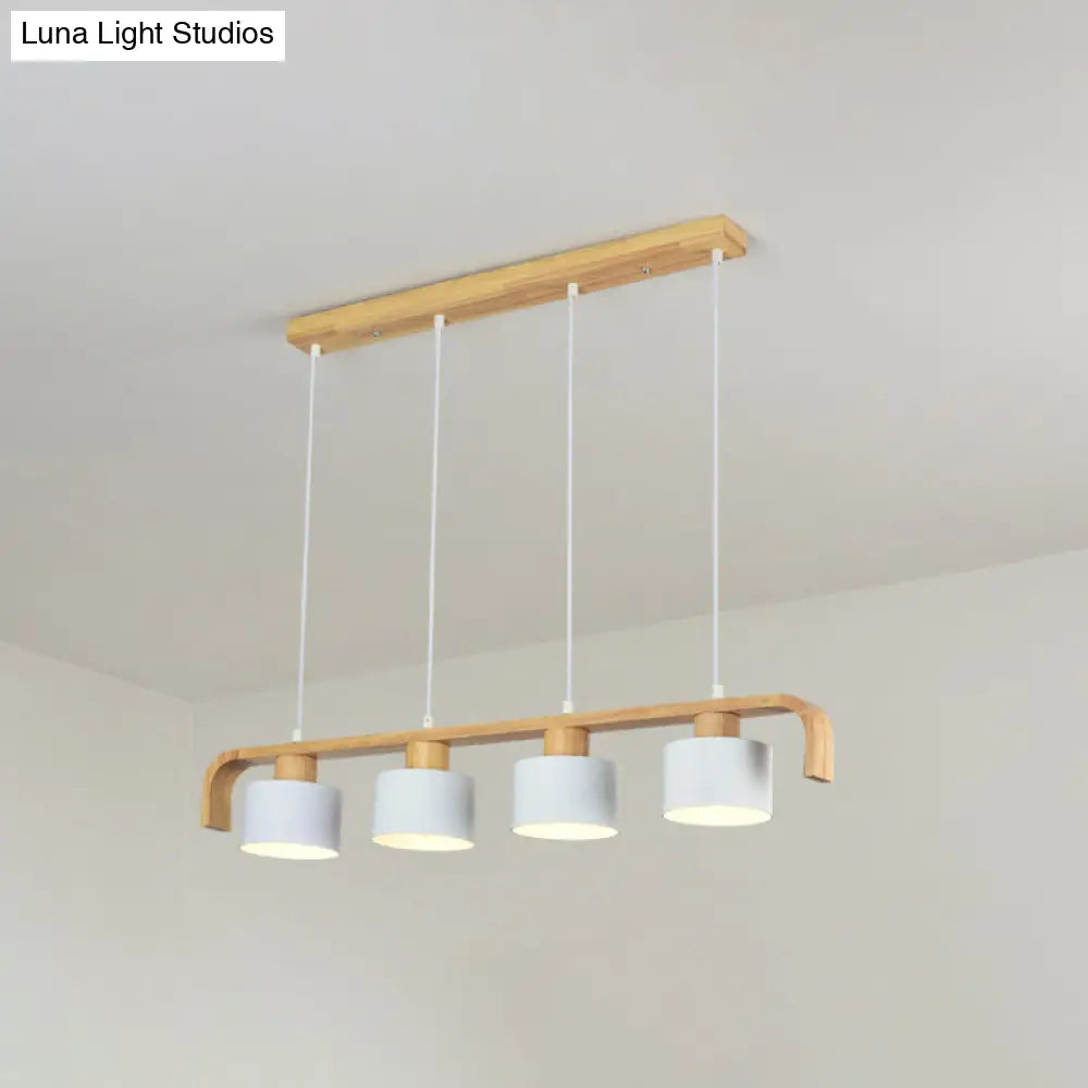 DecorBites™ Nordic 3/4 Head Metal Island Chandelier for Dining Room & Kitchen