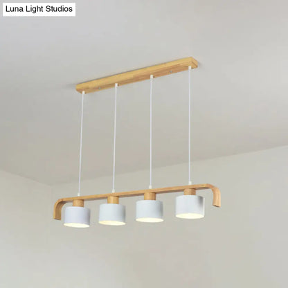 DecorBites™ Nordic 3/4 Head Metal Island Chandelier for Dining Room & Kitchen