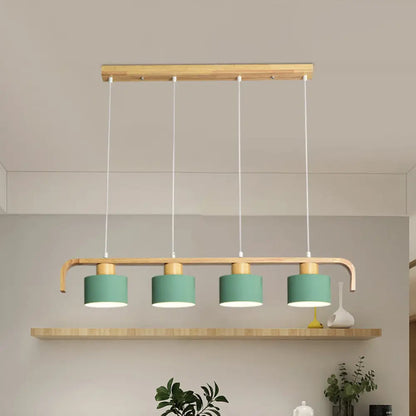 DecorBites™ Nordic 3/4 Head Metal Island Chandelier for Dining Room & Kitchen