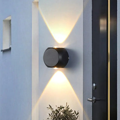 DecorBites™ Nordic Aluminum LED Wall Lamp - Mini Cube Wall Washer Sconce for Living Room (2/4-Head) in Black/White