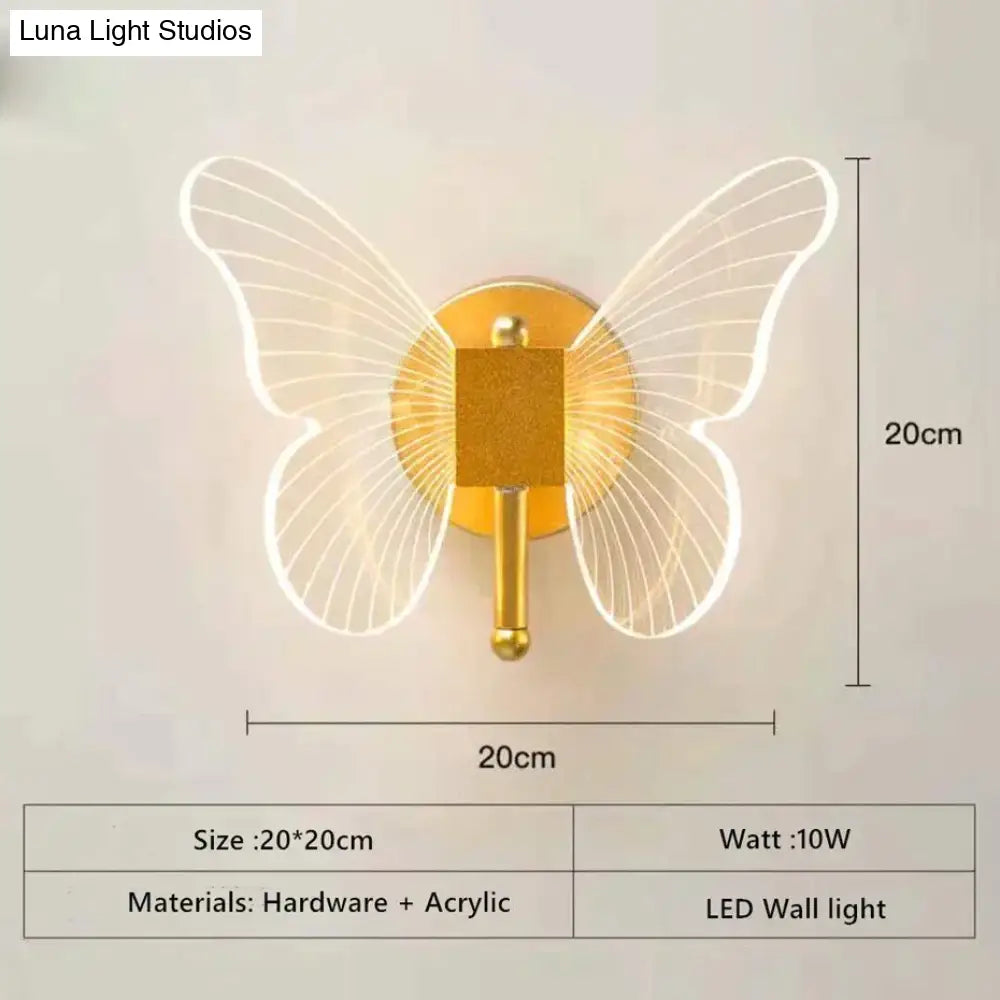 DecorBites™ Nordic Art Deco LED Swan Wall Lamp  for Bedroom Bedside wall Living Room Hallway Indoor Lighting
