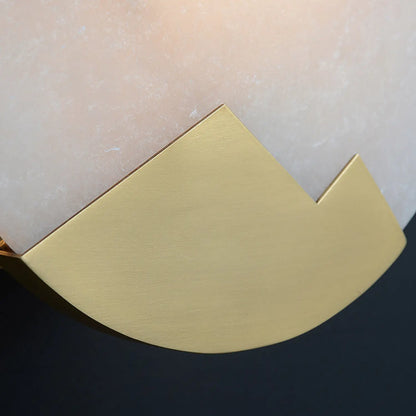 Nordic Art Wall Lamp with Copper Design for Living Room Lighting
