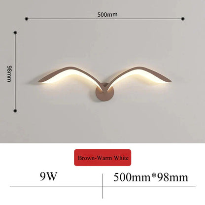 DecorBites™ Nordic Avian Style Indoor Wall Lamp