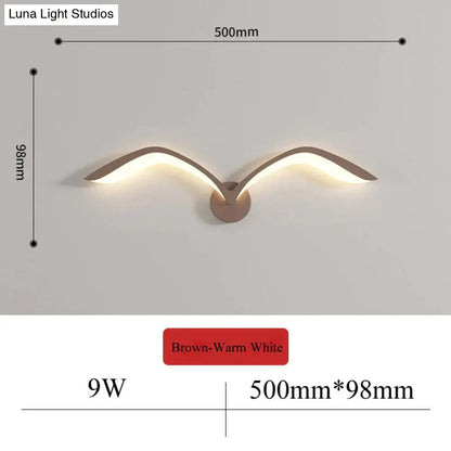 DecorBites™ Nordic Avian Style Indoor Wall Lamp