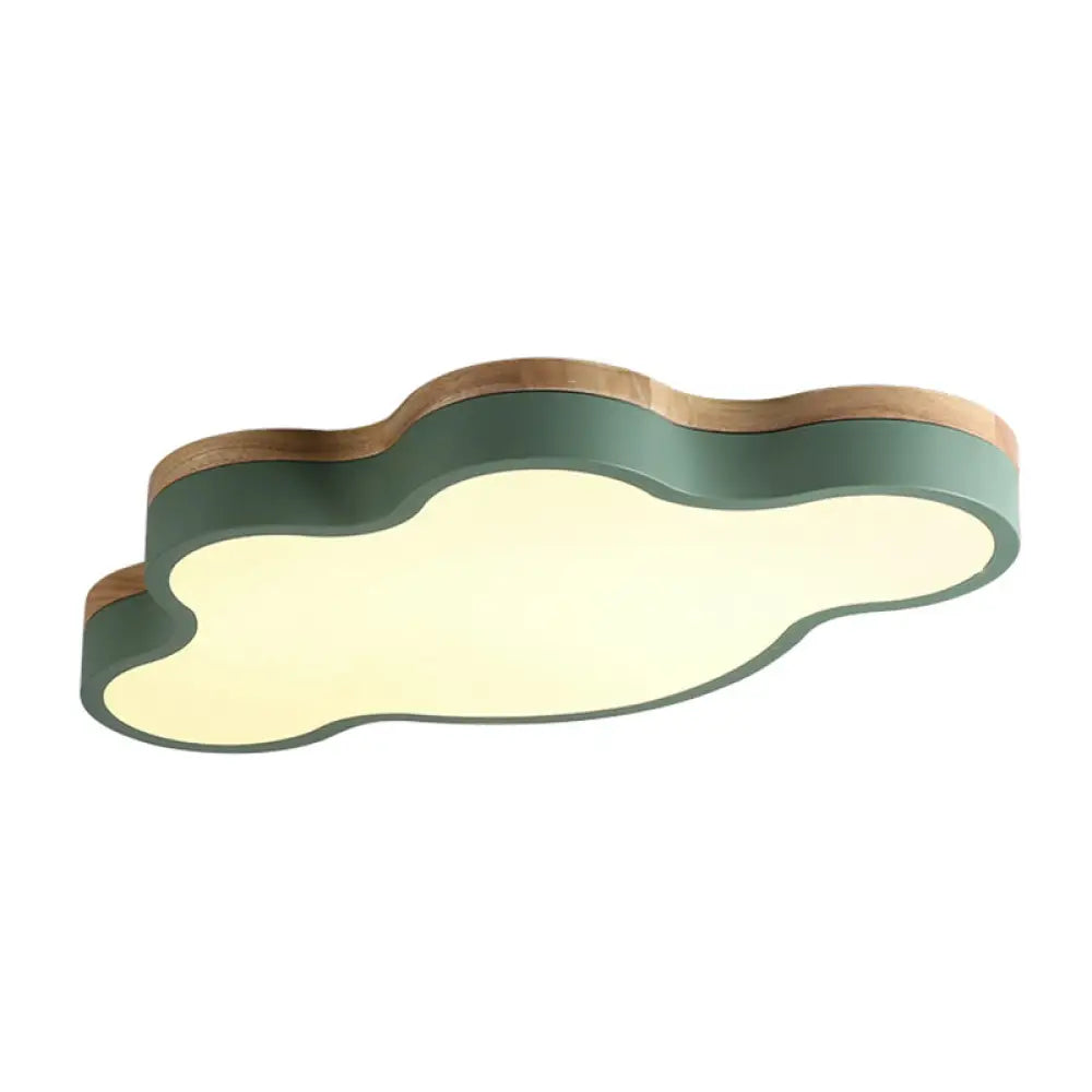 DecorBites™ Nordic Cloud Shape LED Flush Mount Ceiling Lamp for Kids Bedroom